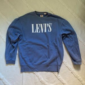 Blue Levi’s crew neck